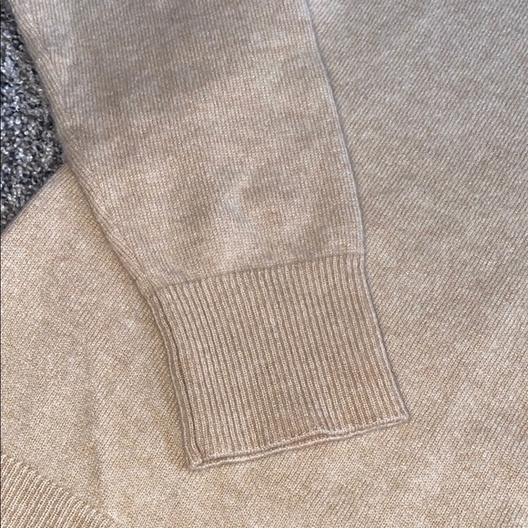 Tyler Boe Light Beige Cashmere Pullover - Picture 3 of 5